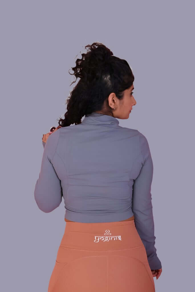 Melody Top in Grey YOGINIS