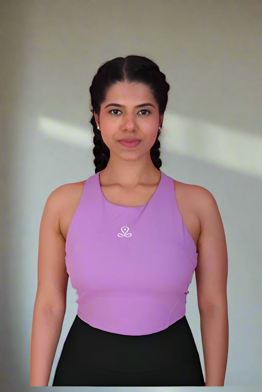 Momentum Top / Bra in Purple YOGINIS