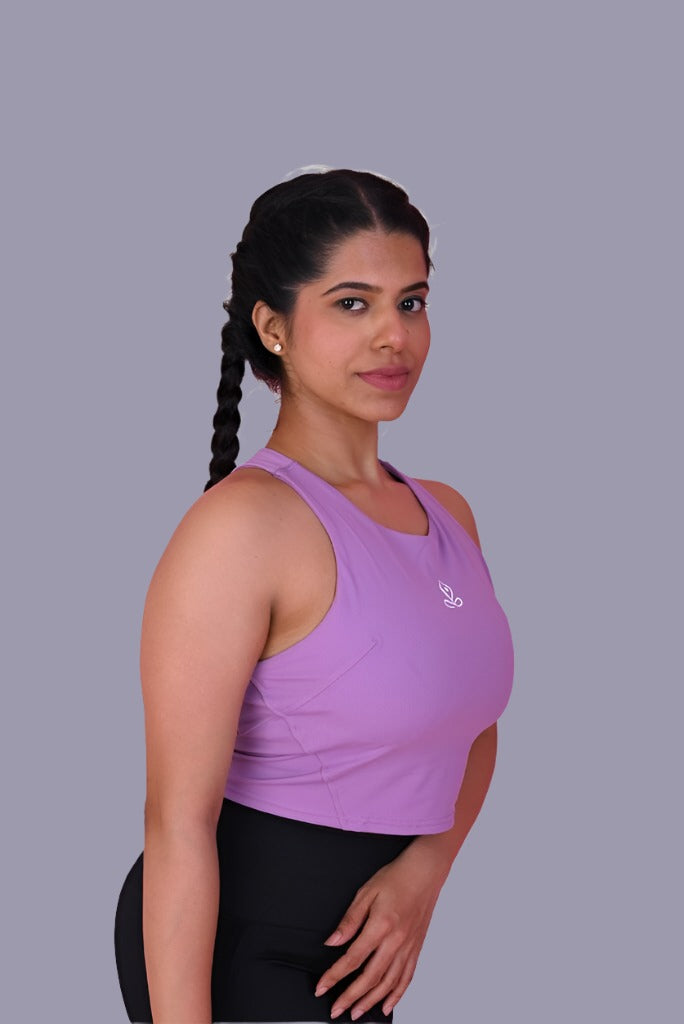 Momentum Top / Bra in Purple YOGINIS