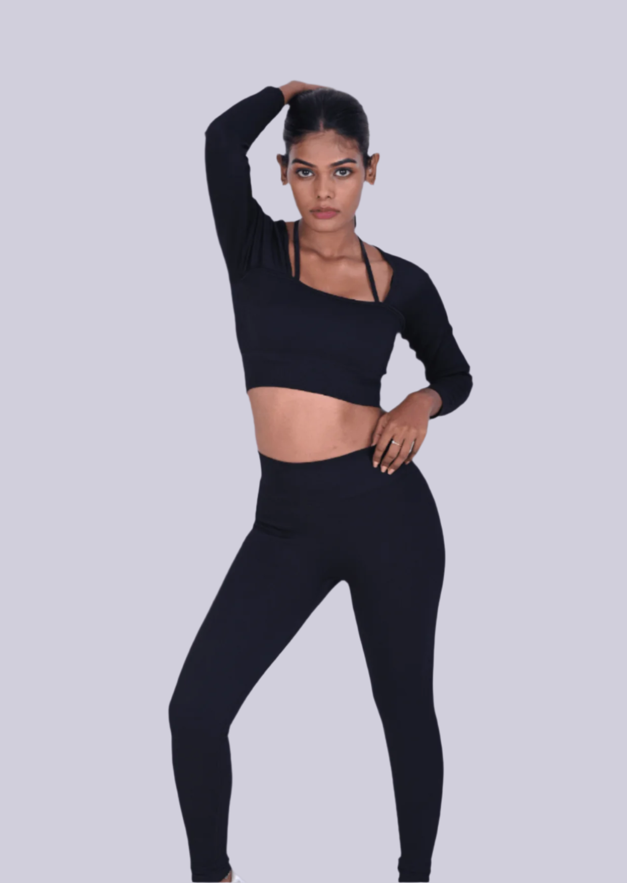 The Winter Bliss Set in Black YOGINIS