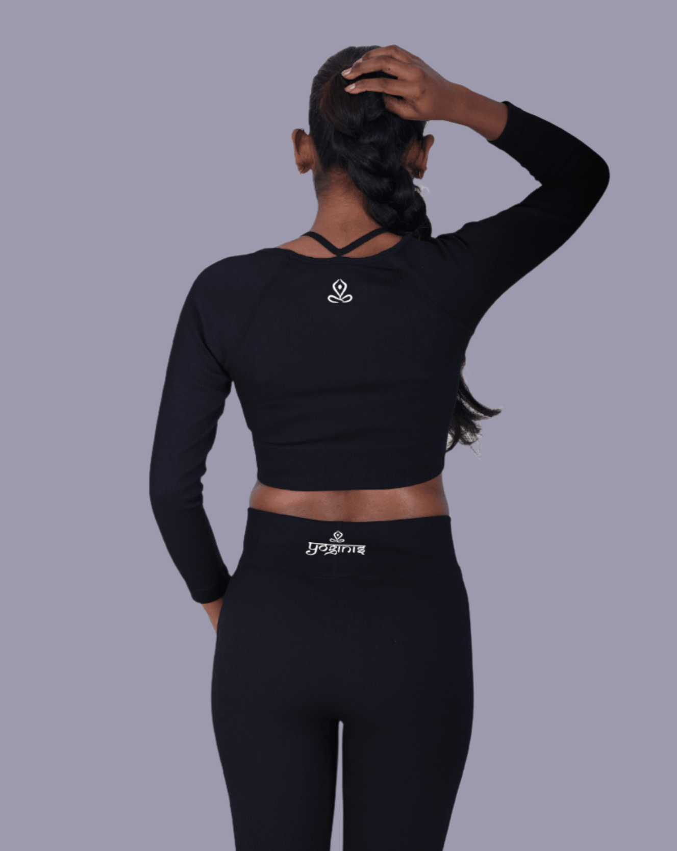 The Winter Bliss Set in Black YOGINIS