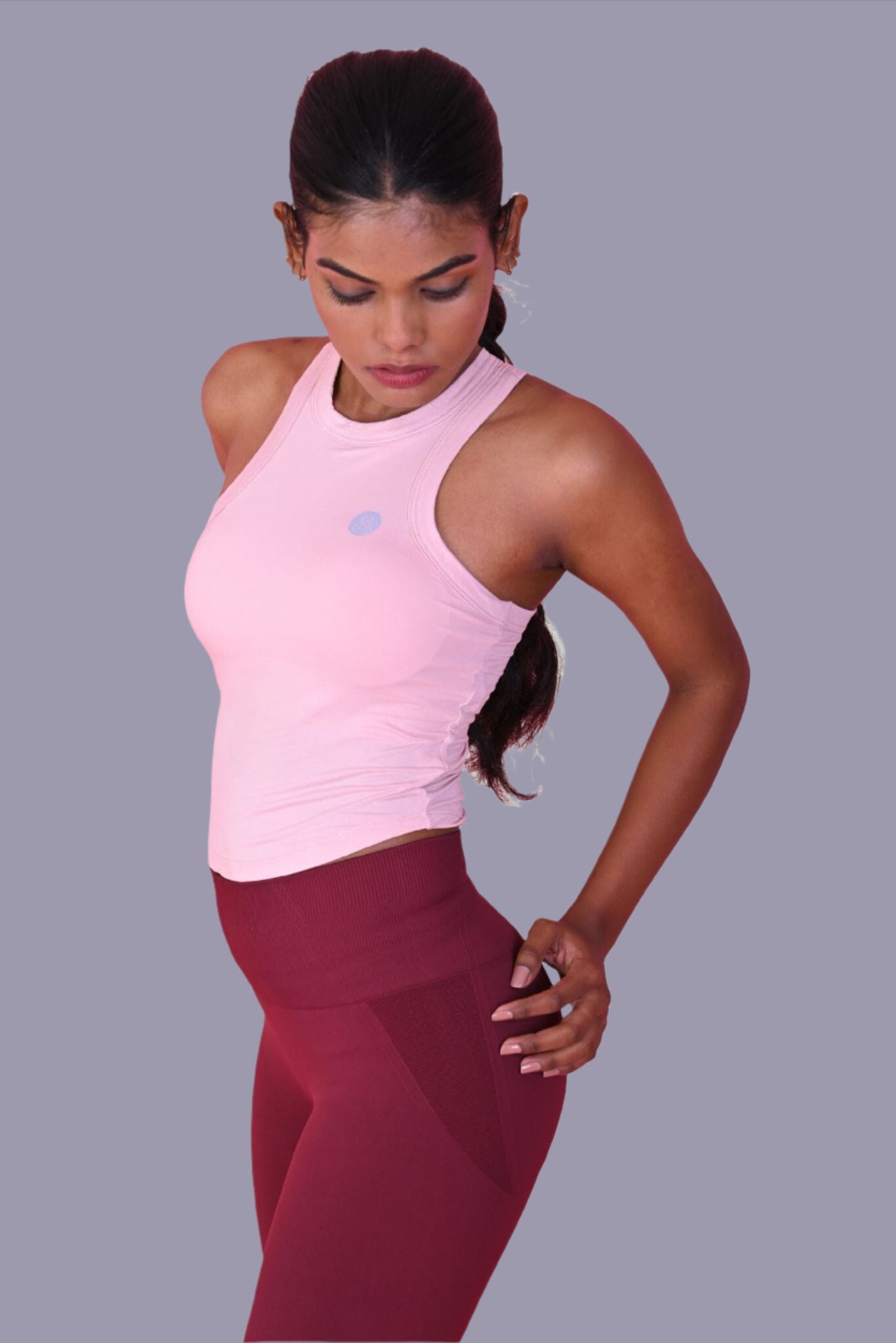 Vitality Top/ Bra in Pink YOGINIS