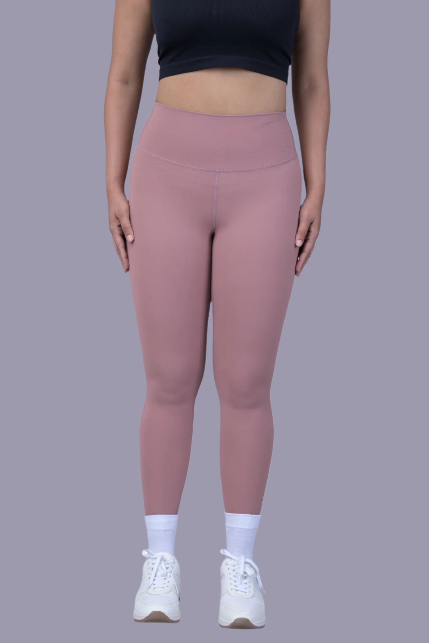 SweatChic Leggings - Rose Pink