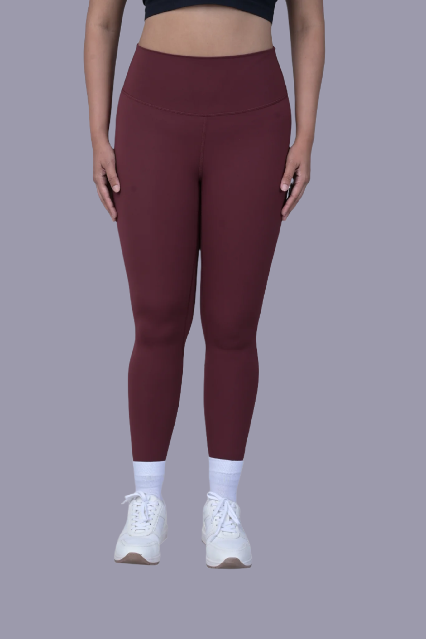 SweatChic Leggings - Cardinal Red