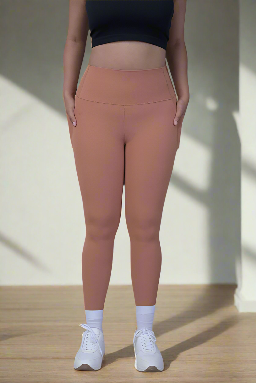 FitPouch leggings - Desert Peach