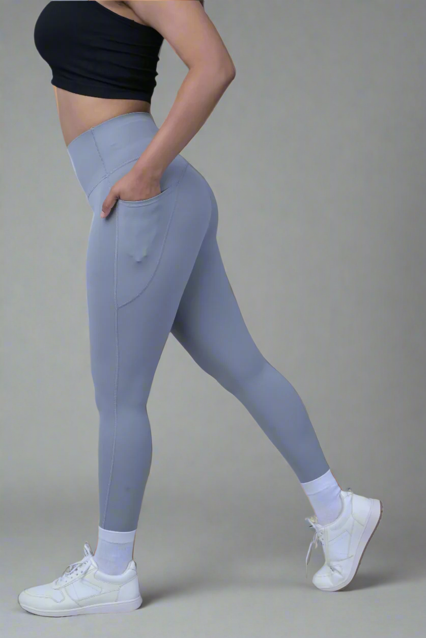 FitPouch Leggings - Rhino Grey