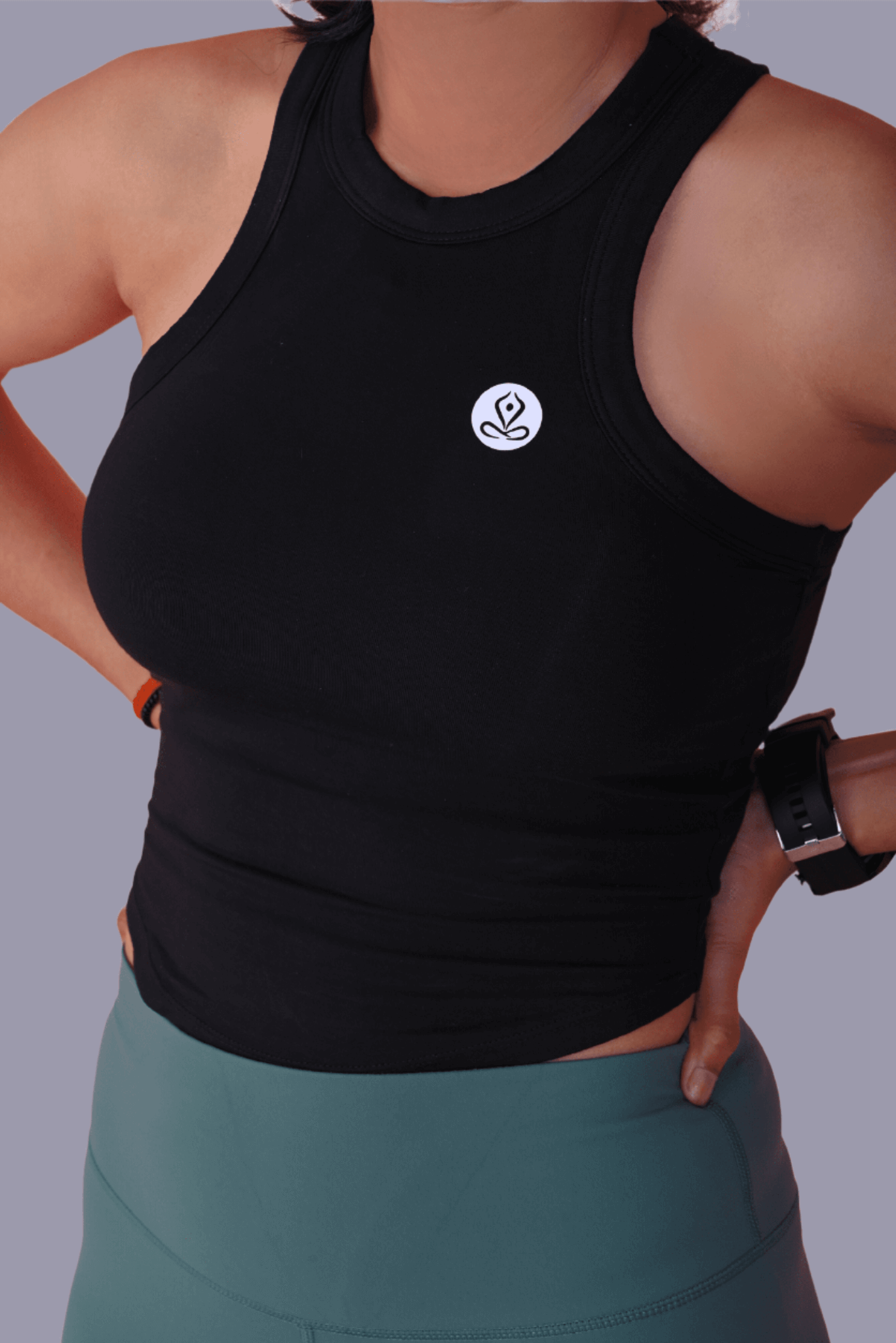 Vitality Top / Bra in Black YOGINIS 